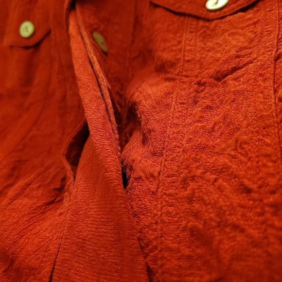 Chico's Red lightweight jacket - Picture 2 of 6
